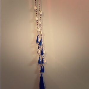 Lilly Pulitzer Blue shell necklace